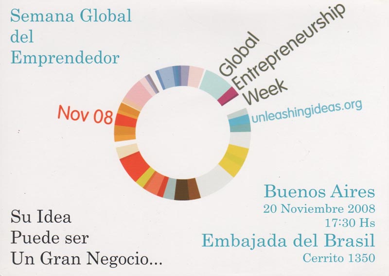 convite semana global del emprendedor 2008