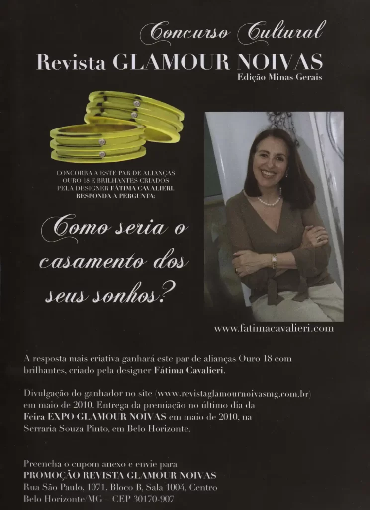 8. concurso revista glamour noivas mg